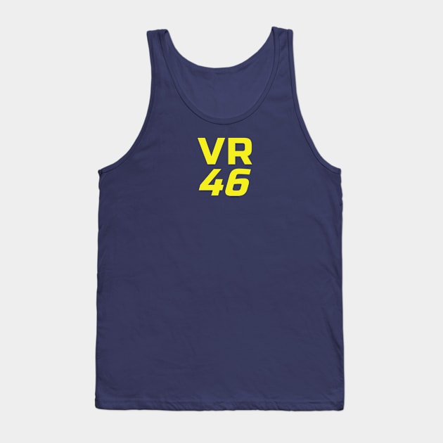 VR 46 Tank Top by ezral